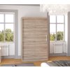Šatní skříň s posuvnými dveřmi Collin - 120 cm - Trufla