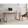 Psací stůl Iwo bílá dub artisan