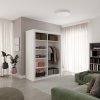 Šatní skříň se zrcadlem a posuvnými dveřmi Mox - 160 cm