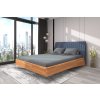 Levitující postel Ulf 200x200 cm - masiv buk 4 cm