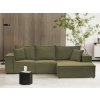Rohová sedačka do L Lea - Olivová 37 pravá
