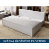Rozkládací pohovka Luna úložný prostor