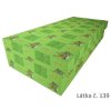 Válenda David s úložným prostorem - bavlna (Látky - Bavlna č. 14, Rozměr 90x200)