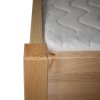 Postel LEONA 4 - masiv borovice 140x200 (Laťkový rošt Laťkový rošt / 70x200 cm 2 ks - 14 lamel)