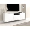 Komoda Závěsný TV stolek Logan 150 cm - Bílá