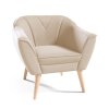 Fotel 204 Velutto 02 nogi natura