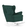 Relaxační houpací křeslo - zelená