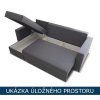 Sedací souprava do L Tia - úložný prostor