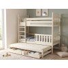 Patrová postel v krémové barvě pro děti