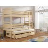 Dětská patrová postel pro 3 - Mája 2