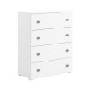 Dětská komoda Amore - bílá/šedá