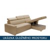 Sedací souprava - úložný prostor