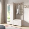 Elegantní předsíňová stěna s čalouněnými panely