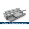 Úložné prostory sedací soupravy