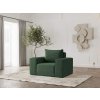 Moderní zelené křeslo Lea