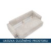 Úložný prostor rozkládací pohovky