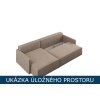 Sedací souprava s úložným prostorem