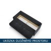 Pohovka s úložným prostorem