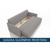 Pohovka s úložným prostorem