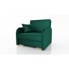 Rozkládací křeslo Gold 1 – tmavě zelená