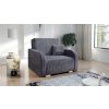 Rozkládací křeslo Lili 1 - Tmavě šedá 95