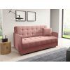 Rozkládací pohovka Sindy long - růžová Kronos 29
