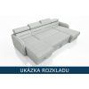 Sedačka do U - rozklad