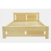 Manželská postel Kony masiv borovice (2)