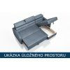 Úložný prostor sedačky do L