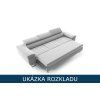 Rozklad na lůžko u pohovky Horizonte
