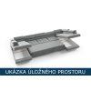 Úložný prostor rozkládací sedačky do U