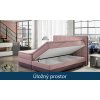Boxspring Damaso úložný prostor