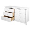 komoda 6 zásuvek Torino bílá 3