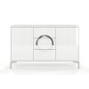bílá moderní komoda Eva 2D3S 1