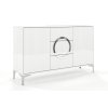 bílá moderní komoda Eva 2D3S 2