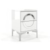 bílý moderní noční stolek Eva 2