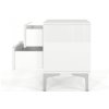 bílý moderní noční stolek Eva 7