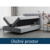 Čalouněná postel Adel - Monolith 77
