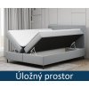 Čalouněná postel Baltic - Matt Velvet 68