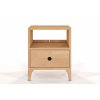 bukový noční stolek sund 1