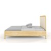 Zvýšená postel z masivu borovice Modena
