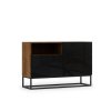 Moderní komoda Avorio 120 cm - černá