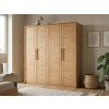 Šatní skříň Timo IV - masiv buk