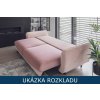 Rozkládací sedačka Silva - ukázka rozkladu