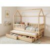 Domečková postel s přistýlkou Revo