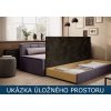 Rozkládací pohovka Fulgeo - úložák