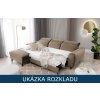 Rozkládací sedací souprava Foble - rozklad