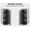 Komoda Emi - variabilní umístění dvířek