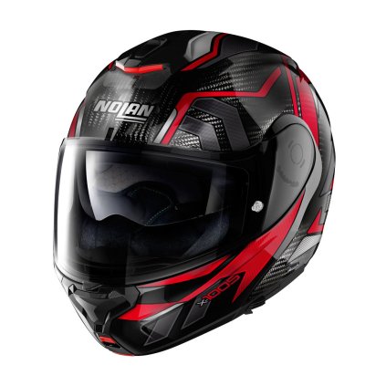 Moto helma Nolan X-1005 U.C. SANDLGLASS N-COM 49 (Barva Carbon, Velikost M)