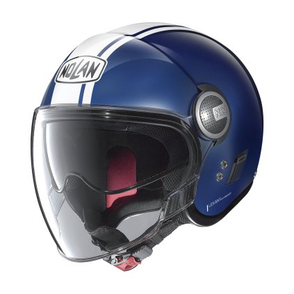 Moto helma Nolan N21 Dolce Vita Cayman Blue 97 (Barva Modrá, Velikost M)
